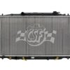CSF 09-14 Acura TL 3.5L OEM Plastic Radiator
