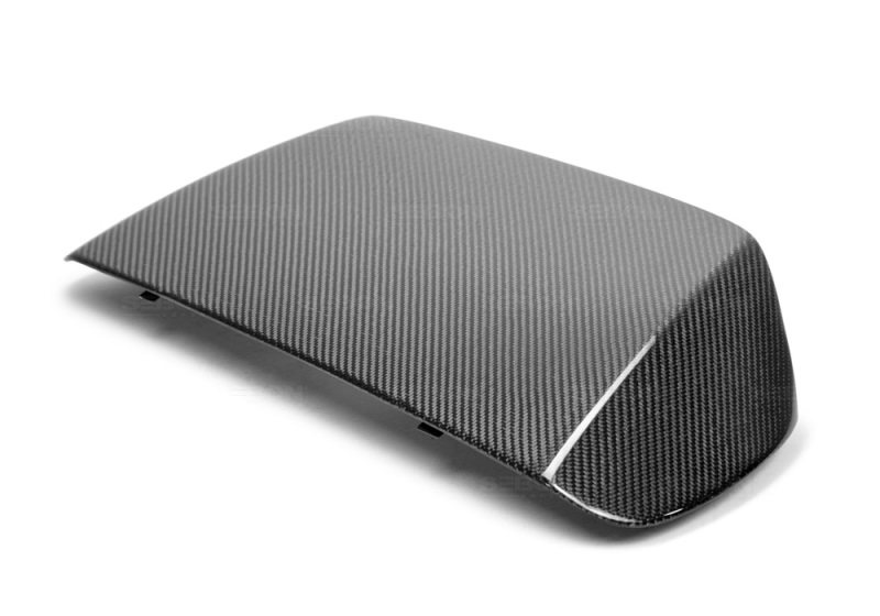 Seibon 08-10 Subaru Impreza WRX STI CWIII-Style CF Hood Scoop - Only Fits OEM Hood (Not Seibon Hood) - Image 2