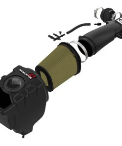 Alternative view of aFe Momentum GT Cold Air Intake System w/ Pro Guard 7 Media 18-19 Jeep Wrangler (JL) L4-2.0L (t)