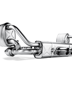 Alternative view of Akrapovic 09-12 Porsche 911 GT3/RS 3.8 Evolution Line w/ Header (Titanium) - Req 01-08-28-0001