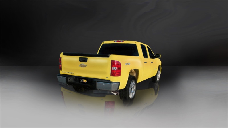Corsa/dB 05-06 Chevrolet Silverado Crew Cab/Short Bed 1500 6.0L V8 Polished Sport Cat-Back Exhaust - Image 3