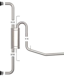 Alternative view of aFe POWER Takeda 19-21 Toyota RAV4 L4-2.5L 304SS CB Exhaust w/ Black Tips