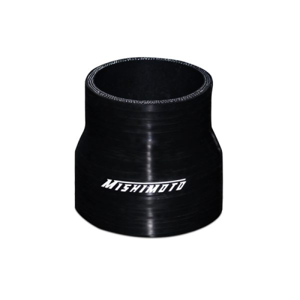 Alternative view of Mishimoto 2.5 to 3.0 Inch Black Transition Coupler
