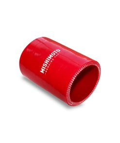 Alternative view of Mishimoto 1.75in. Straight Coupler - Red