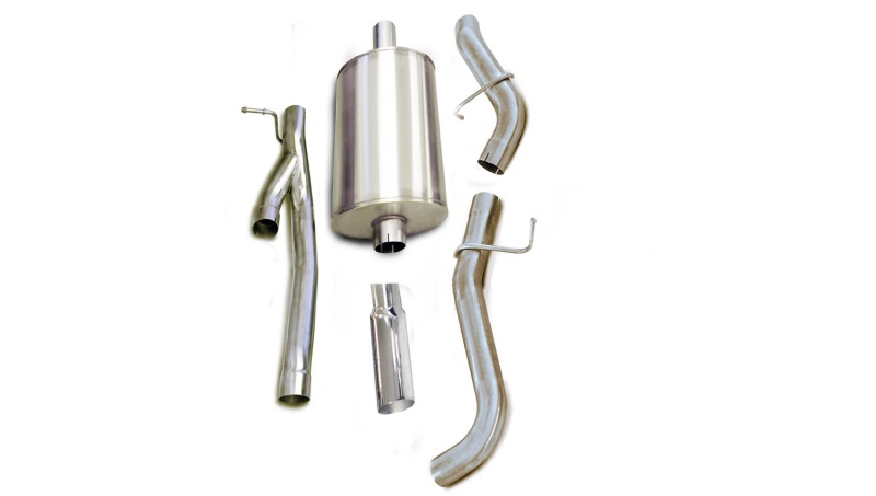Corsa/dB 05-06 Chevrolet Silverado Crew Cab/Short Bed 1500 6.0L V8 Polished Sport Cat-Back Exhaust - Image 2