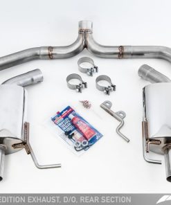 Alternative view of AWE Tuning VW CC Touring Edition Exhaust Dual Outlet - Diamond Black Tips