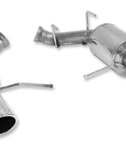 ROUSH 2011-2014 Ford Mustang V8 Enhanced Sound Dual Axle-Back w/ Round Tips