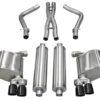 Corsa 11-13 Dodge Charger R/T 5.7L V8 Black Xtreme Cat-Back Exhaust