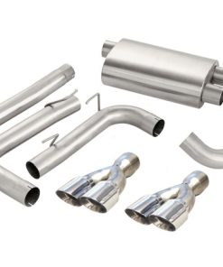 Corsa 98-02 Chevrolet Camaro Convertible Z28 5.7L V8 LS1 Polished Sport Cat-Back Exhaust