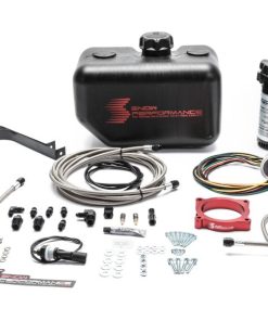 Snow Performance 11-17 Mustang Stg 2 Boost Cooler F/I Water Injection Kit (SS Braid Line & 4AN)