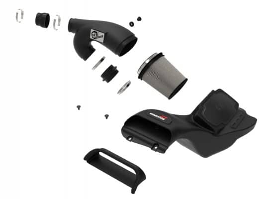 Alternative view of aFe POWER Momentum GT Pro Dry S Intake System 2021+ Ford F-150 V6-3.5L (tt)