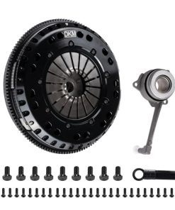 Alternative view of DKM Clutch VW MK4 R32 MS Twin Disc Clutch Kit w/Steel Flywheel (660 ft/lbs Torque)