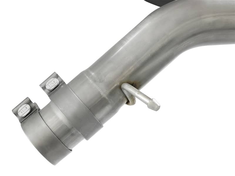aFe Takeda 3in 304 SS Axle-Back Exhaust System w/ Blue Flame Tip 16-18 Ford Focus RS 2.3L (t) - Image 5