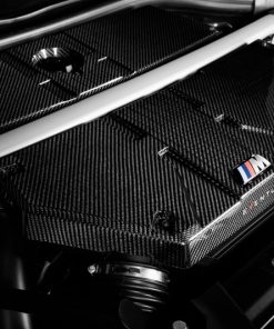 Alternative view of Eventuri BMW F97/F98 Carbon Air Box Lid w/ Replacement Filters and Carbon Scoops