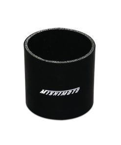 Alternative view of Mishimoto 3.0 Inch Black Straight Coupler