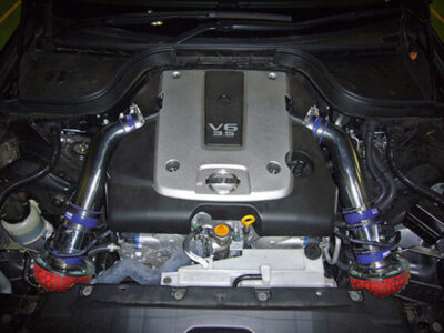 Alternative view of HKS RS Z34/CKV36 VQ37VHR