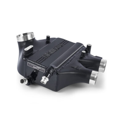 Alternative view of Mishimoto 15-20 BMW F8X M3/M4 Performance Air-to-Water Intercooler Power Pack - Black Sapphire