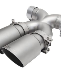 SOUL 13-16 Porsche 987.2 / 981 Cayman / Boxster Bolt-On X-Pipe w/ Tips - Slash Cut Sig Satin Tips