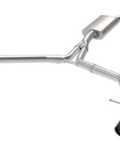 Alternative view of afe MACH Force-Xp 13-16 Audi Allroad L4 SS Axle-Back Exhaust w/ Black Tips