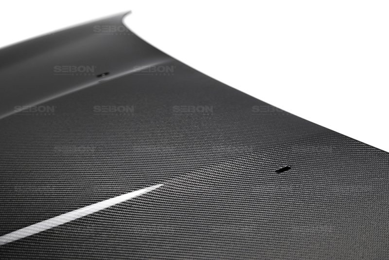 Seibon 15-16 Ford Focus OE Style Carbon Fiber Hood - Image 3