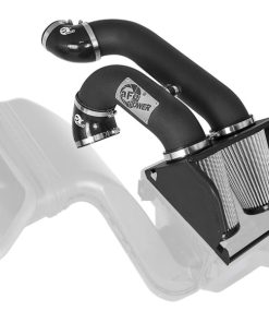 aFe MagnumFORCE 2XP Intake w/3.5in Black Steel Housing Pro DRY S Filter 2017 Ford F-150 V6-3.5L (tt)