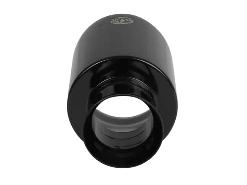aFe MACH Force-XP 4-1/2in Black OE Replacement Exhaust Tips - 15-19 Dodge Charger/Hellcat - Image 3