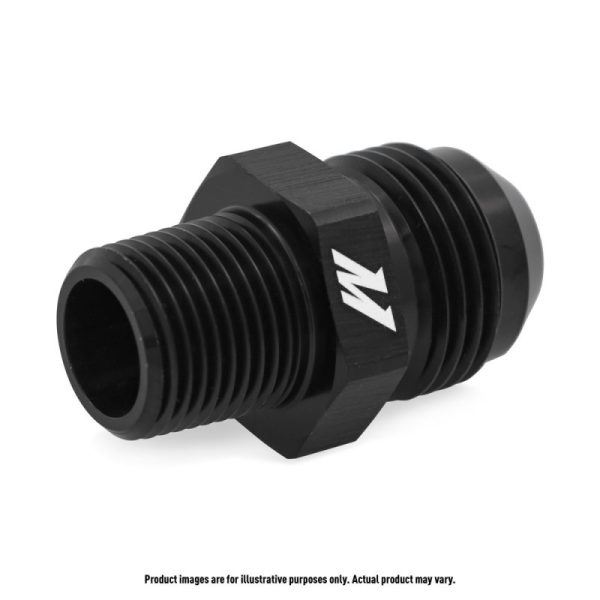 Alternative view of Mishimoto Aluminum -4AN to 1/4 NPT Fitting - Black