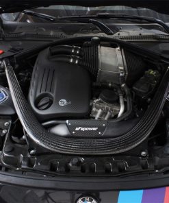Alternative view of aFe Momentum Pro 5R Cold Air Intake System 15-18 BMW M3/M4 (F80/82/83) L6-3.0L (tt) S55