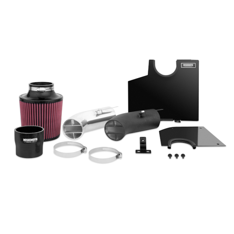 Mishimoto 08+ Subaru WRX/STi Performance Race Intake w/ Box - Wrinkle Black - Image 2