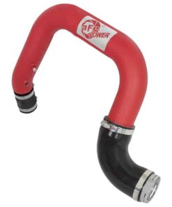 aFe BladeRunner 2.5in Red IC Tube Hot Side w/ Coupling & Clamp Kit 2016 GM Colorado/Canyon 2.8L