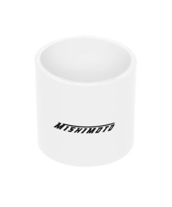 Alternative view of Mishimoto 3.0in. Straight Coupler White