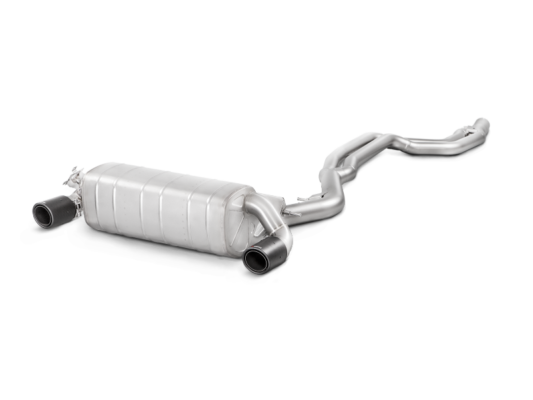 Akrapovic 16-17 BMW M140i (F F21) Evolution Line Cat Back (SS) w/ Carbon Tips (Req. Link Pipe)