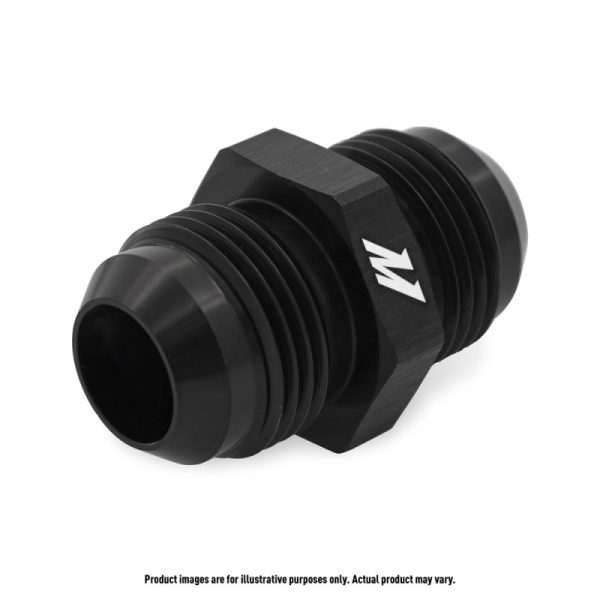 Alternative view of Mishimoto Aluminum -4AN Union Fitting - Black
