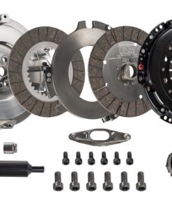 Alternative view of DKM Clutch BMW E9X 335i MS Organic Twin Disc Clutch Kit w/Flywheel (660 ft/lbs Torque)