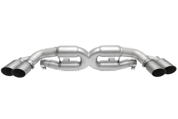 SOUL 13-19 Porsche 991.1 / 991.2 Turbo X-Pipe Exhaust - GT2 Style Tips (Signature Satin)