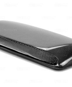 Seibon 02-03 Subaru WRX STi Carbon Fiber Hood Scoop - Only Fits OEM Hoods (Not Seibon Hoods)