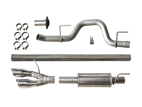 Alternative view of ROUSH 2011-2014 Ford F-150 3.5L/5.0L/6.2L Side Exit Performance Exhaust System (Incl. SVT Raptor)
