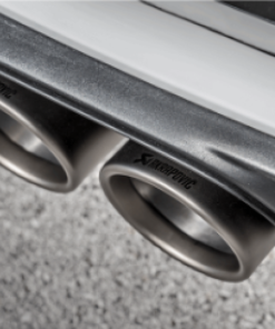 Alternative view of Akrapovic 2018 Porsche 911 GT3 (991.2) Tail Pipe Set (Titanium)