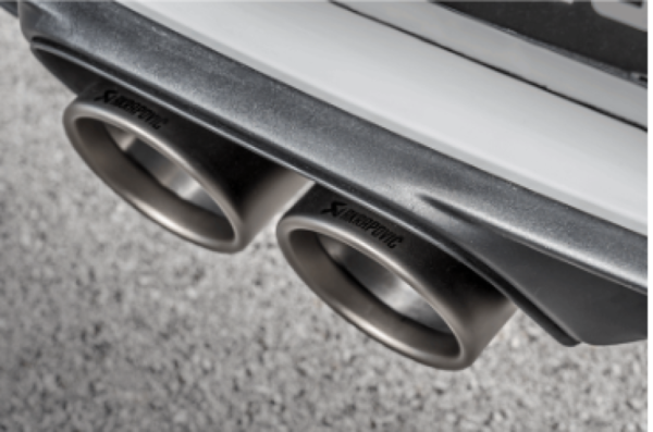 Alternative view of Akrapovic 2018 Porsche 911 GT3 (991.2) Tail Pipe Set (Titanium)