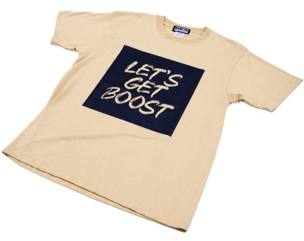 Alternative view of HKS Get Boost T-SHIRT XL/SAND BEIGE