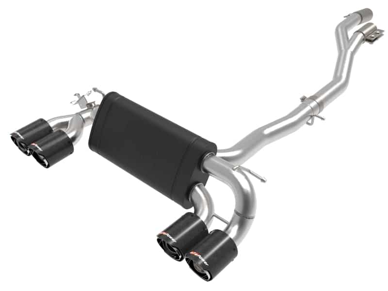 aFe MACHForce XP Exhausts Cat-Back SS 19-21 BMW M2 Competition L6-3.0L w/Carbon Tips - Image 6