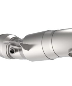 Alternative view of Kooks 2020 Toyota Supra 4in SS Green Catted Downpipe