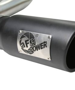 Alternative view of aFe MACHForce XP Exhaust Cat-Back SS-409 07-09 Toyota Tundra V8-5.7L w/ Black Tip