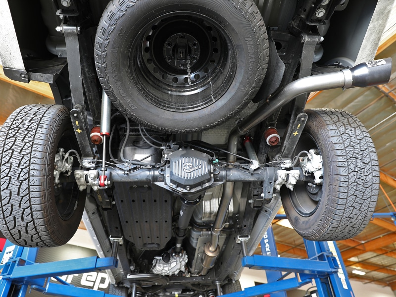 aFe Apollo GT Series 3in 409 SS Cat-Back Exhaust 2019 Ford Ranger 2.3L w/ Black Tips - Image 9