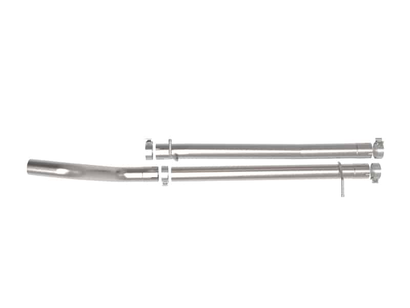 aFe Vulcan Series 3in 304 Stainless Steel Muffler Delete Pipe 2021 Ram 1500 TRX V8-6.2L (sc) - Image 3