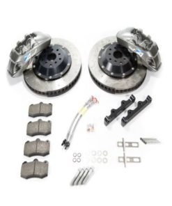 Alcon 2009+ Nissan GT-R R35 380x33mm Rotor Grey 4 Piston Caliper RC4 Rear Axle Kit