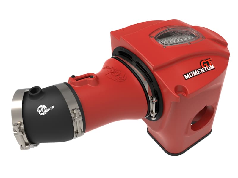 aFe Momentum GT Limited Edition Cold Air Intake 15-16 Dodge Challenger/Charger SRT Hellcat - Red - Image 5