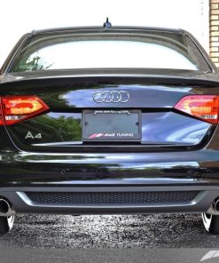 AWE Tuning Audi B8 A4 3.2L Touring Edition Exhaust - Dual 88.9mm (3.5in) Diamond Black Tips