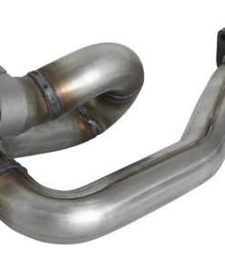 Alternative view of aFe POWER Twisted Steel Loop Relocation Pipe 2018 Jeep Wrangler (JL) V6-3.6L