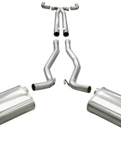 Corsa 10-14 Chevrolet Camaro Convertible SS 6.2L V8 Manual Polished Sport Cat-Back + XO Exhaust